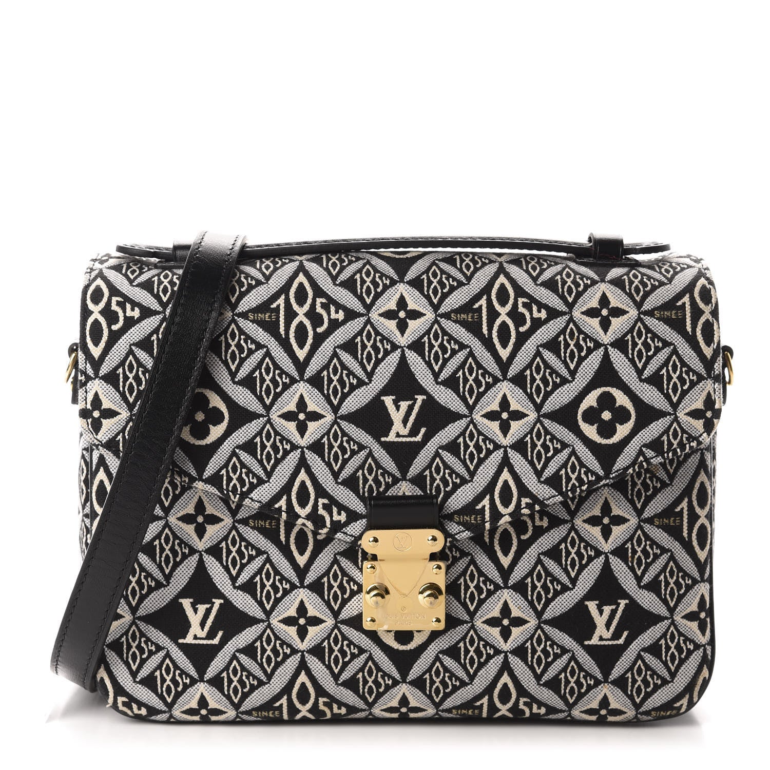 Louis Vuitton Jacquard Since 1854 Pochette Metis Grey 1 of 9