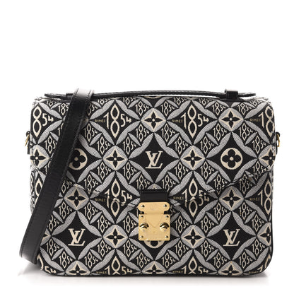 Louis Vuitton Jacquard Since 1854 Pochette Metis Grey 1 of 9