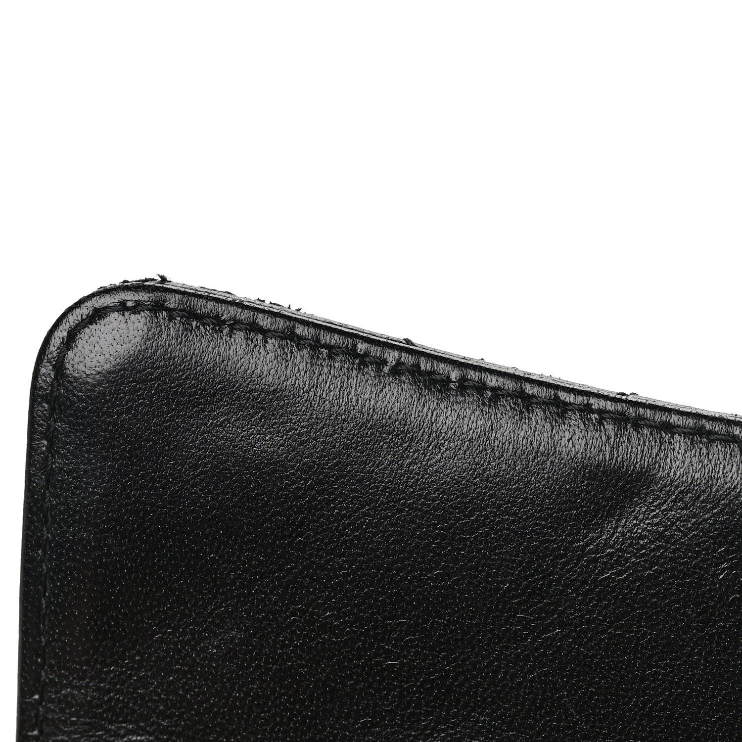 Chanel Lambskin Quilted Large Flap Wallet Black 9 of 10