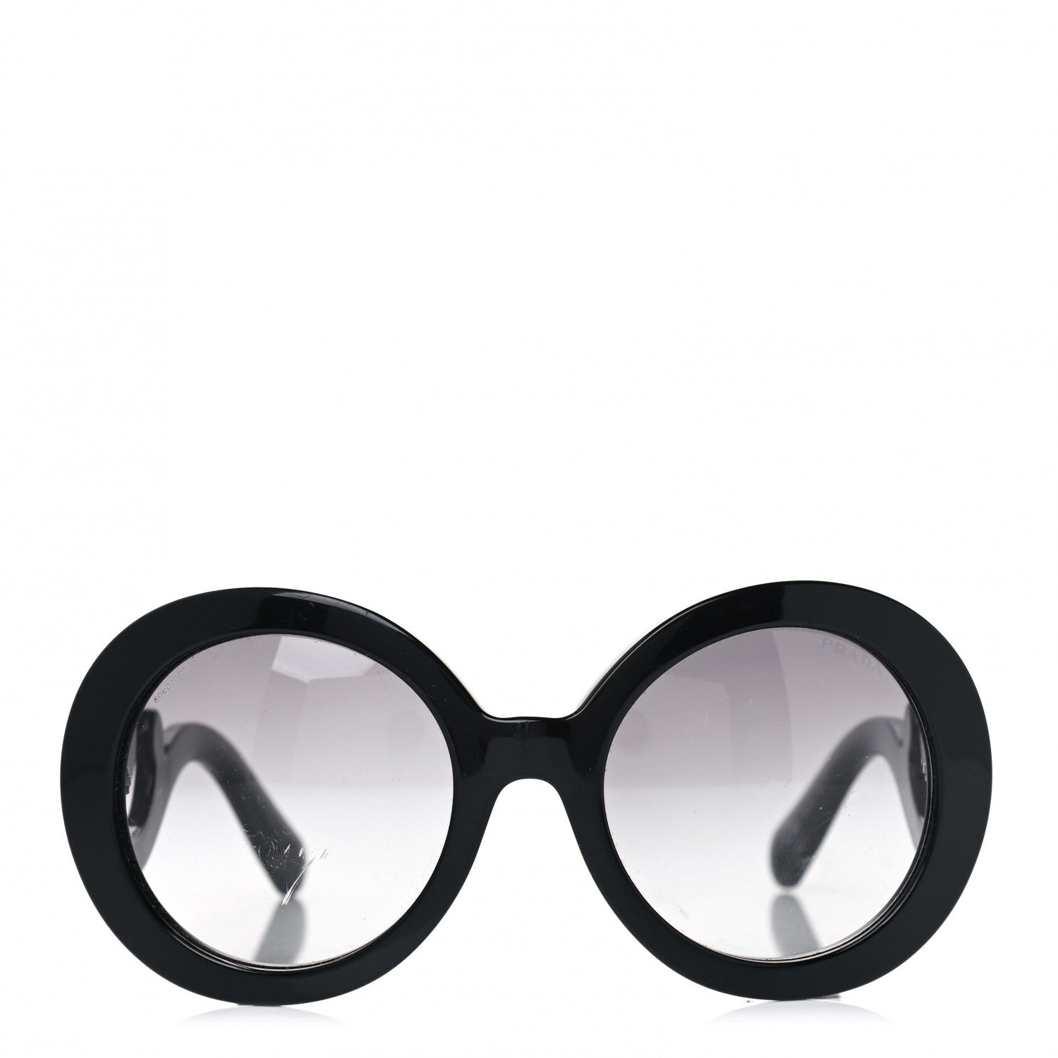 Prada Baroque Sunglasses SPR 27N Black 2 of 5