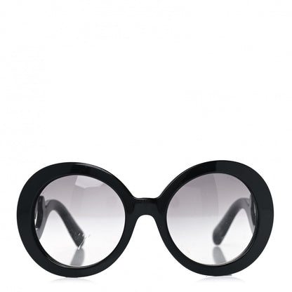 Prada Baroque Sunglasses SPR 27N Black 2 of 5
