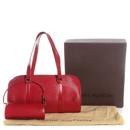 Louis Vuitton Epi Soufflot Rouge 5 of 8