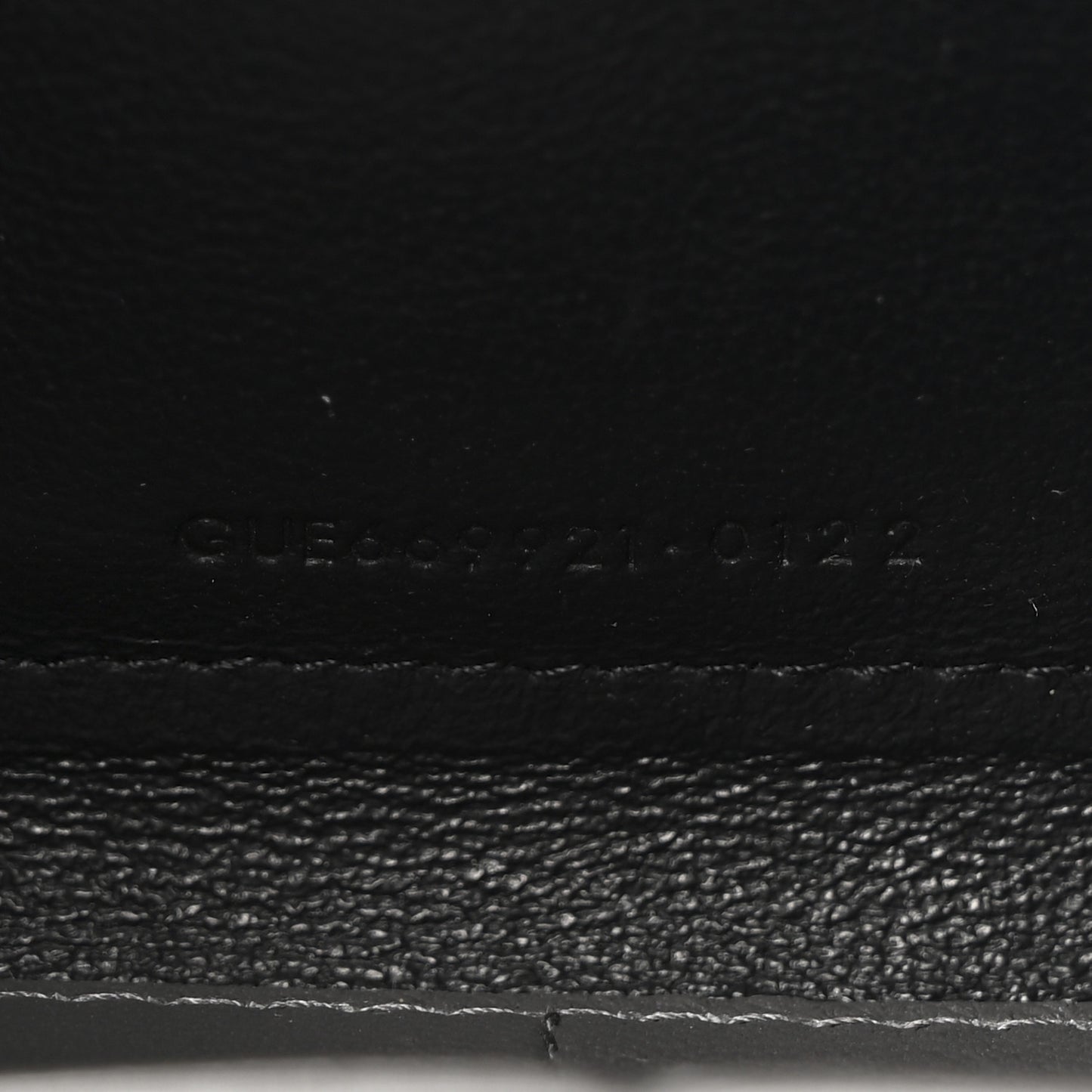 Glossy Calfskin Monogram Chain Wallet Storm