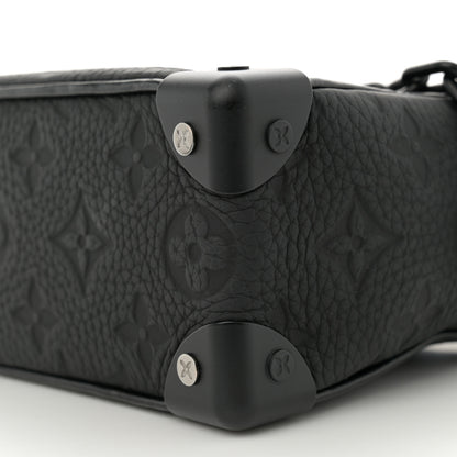 Louis Vuitton Taurillon Monogram Mini Soft Trunk Black 10 of 10