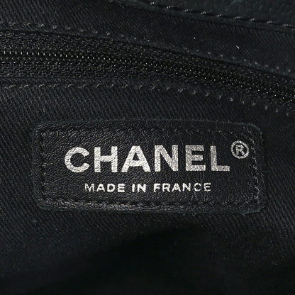 Chanel Iridescent Caviar Medium Lady Pearly Flap Black 6 of 11
