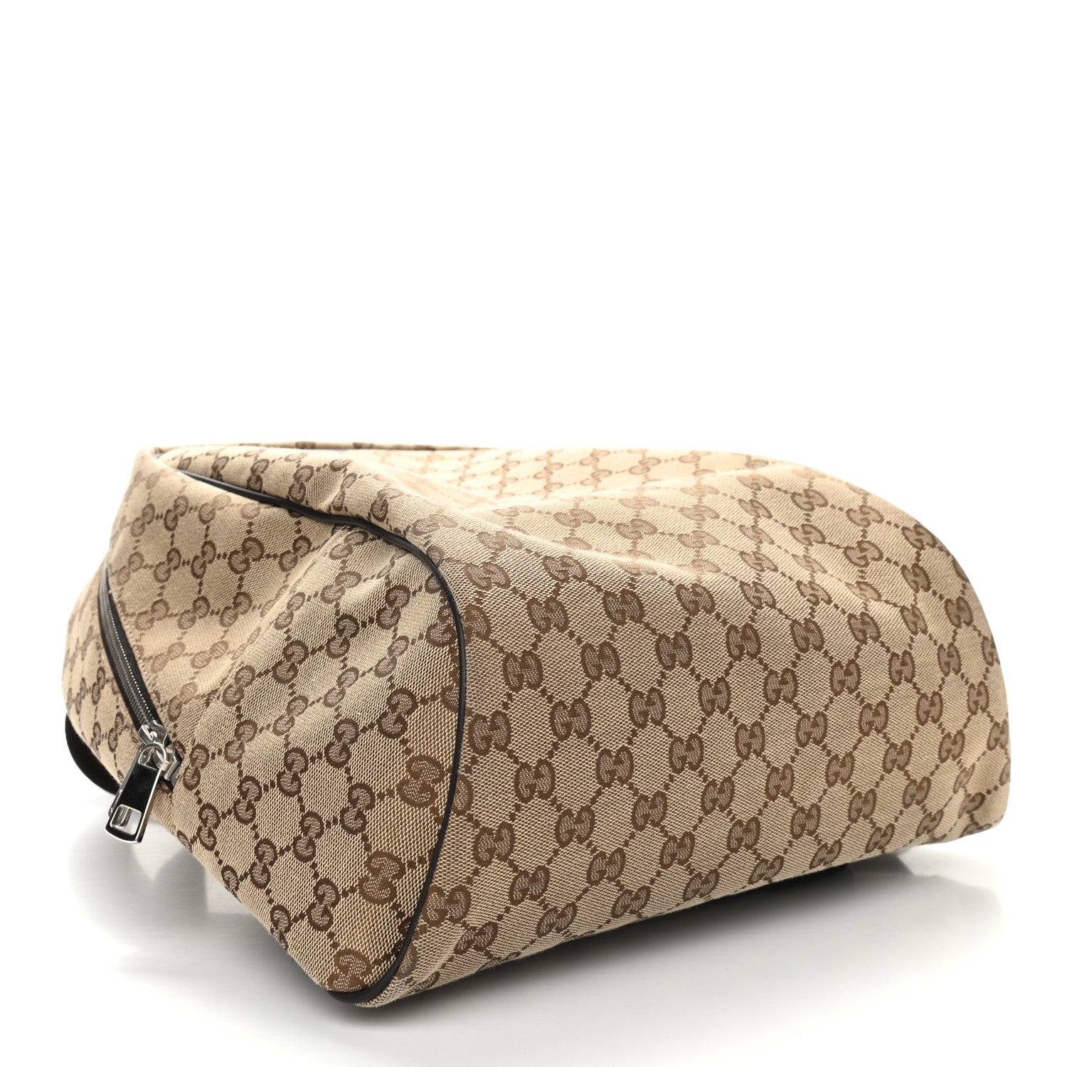 Gucci GG Monogram Travel Backpack Dark Brown 4 of 11