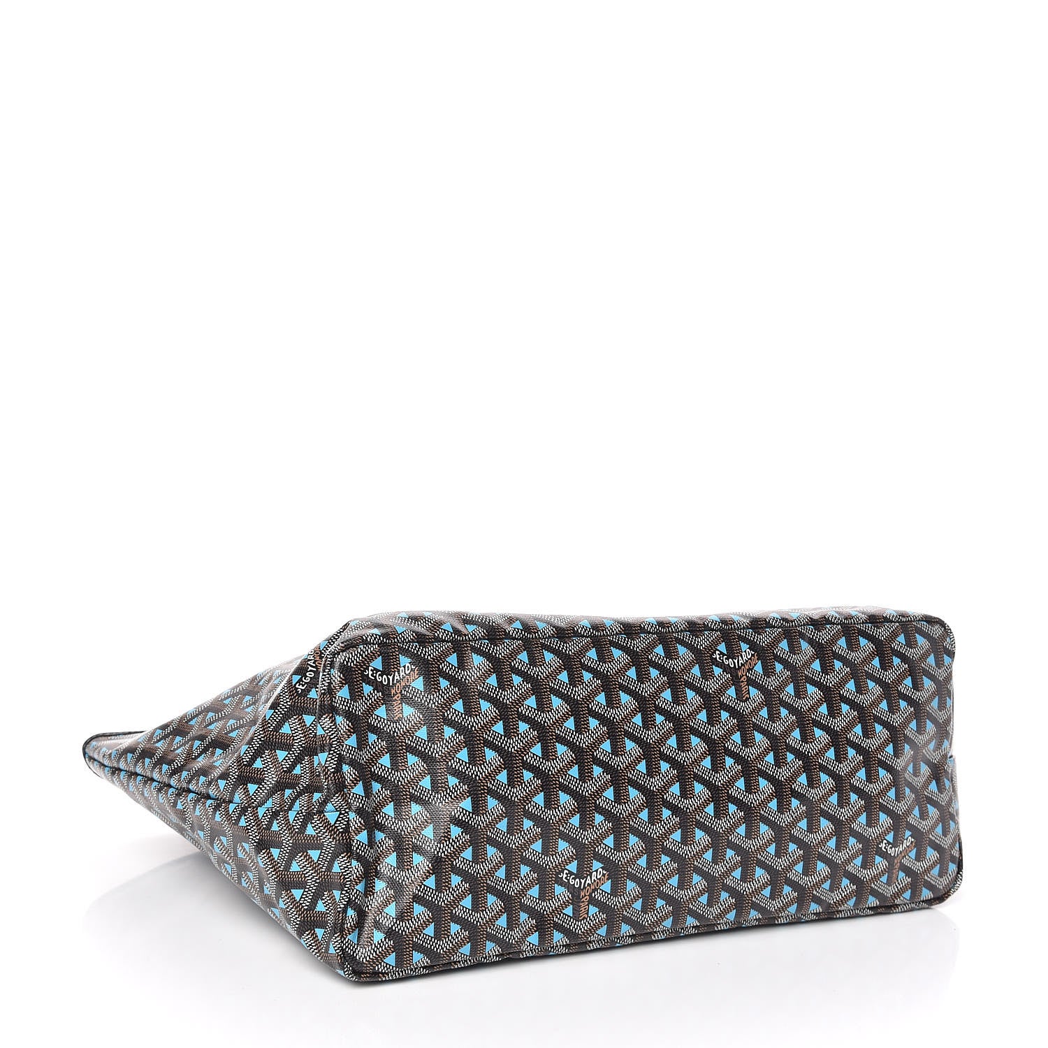 Goyard Goyardine Saint Louis Claire Voie PM Black Blue 4 of 9