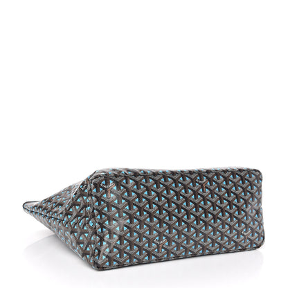 Goyard Goyardine Saint Louis Claire Voie PM Black Blue 4 of 9