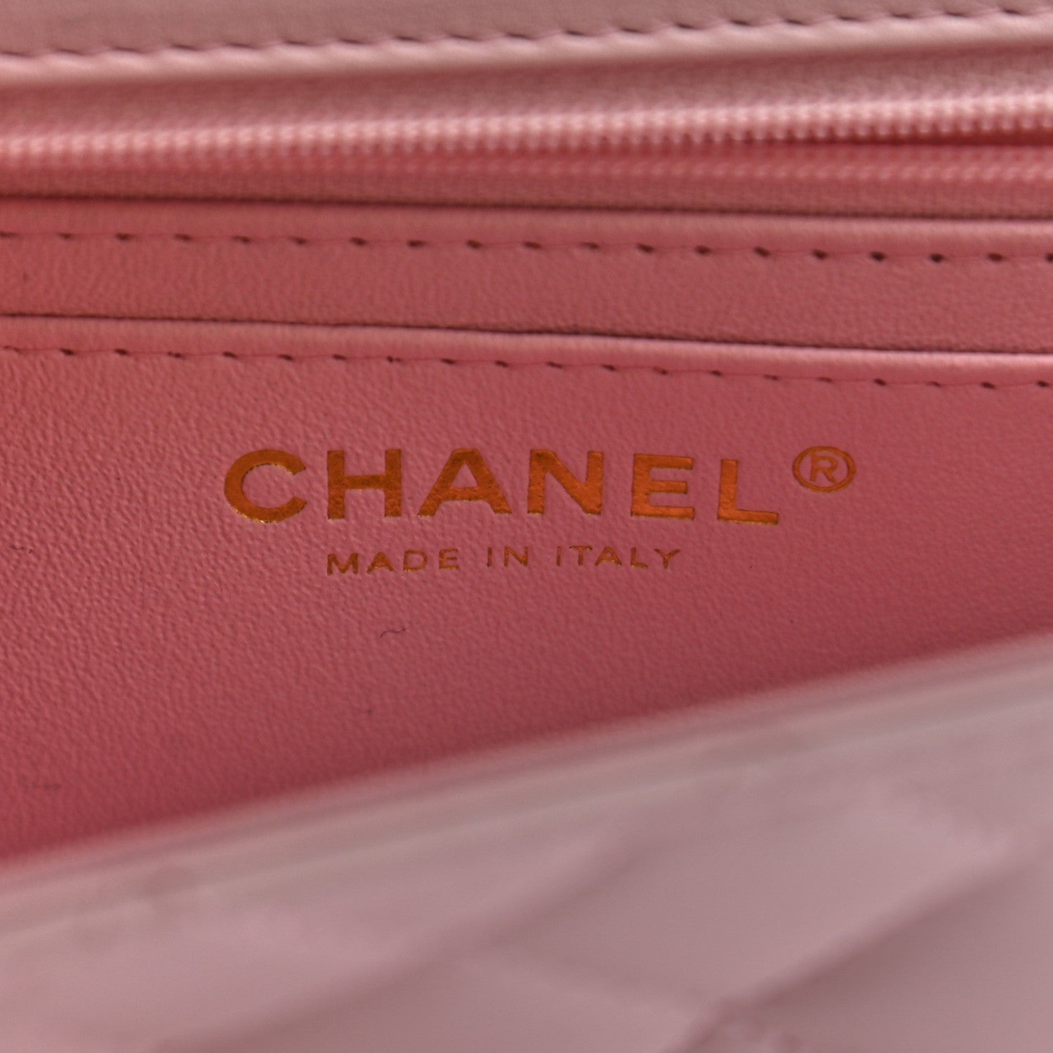 Chanel Lambskin Quilted Mini Top Handle Rectangular Flap Light Pink 6 of 11