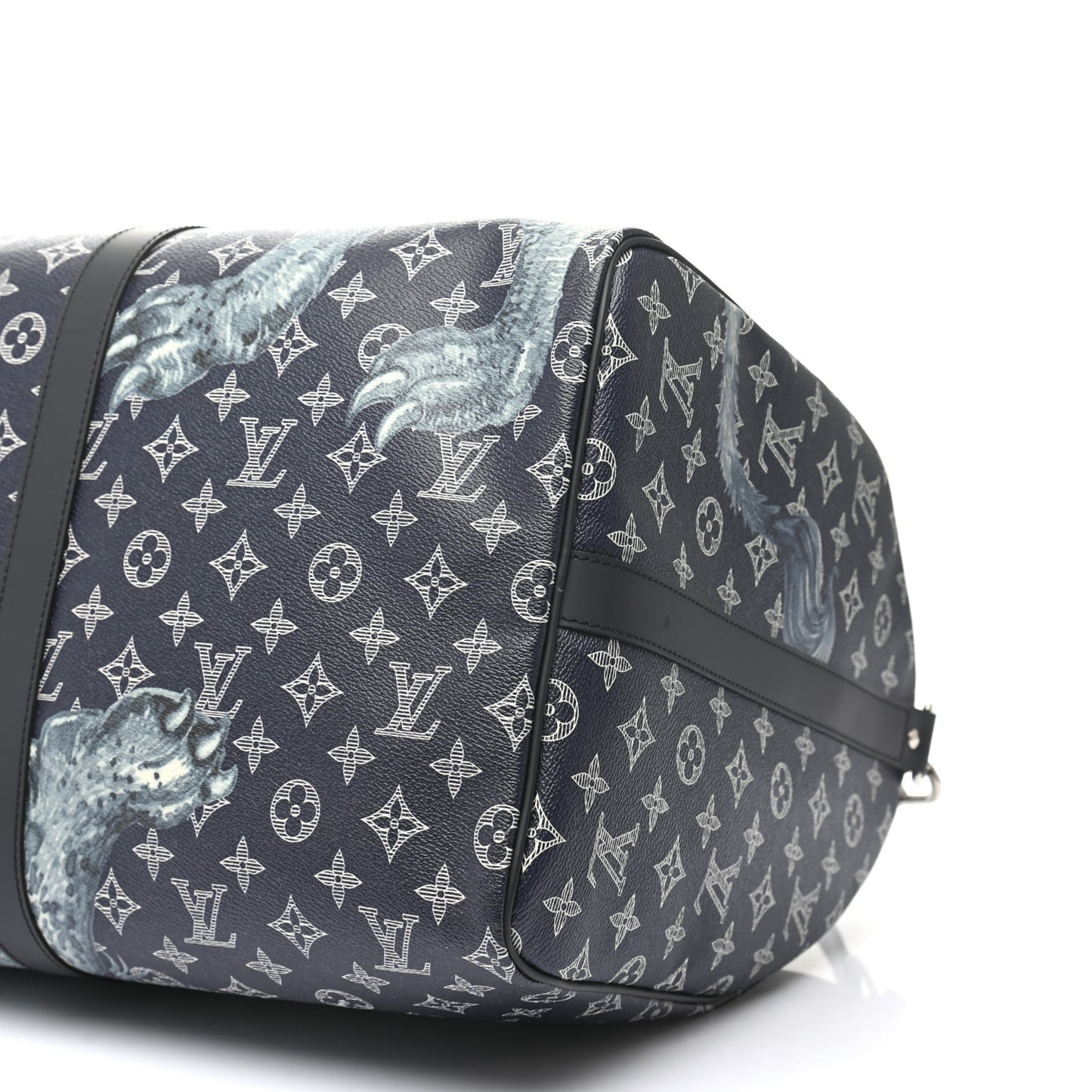 Savane Monogram Lion Chapman Keepall Bandouliere 55 Encre