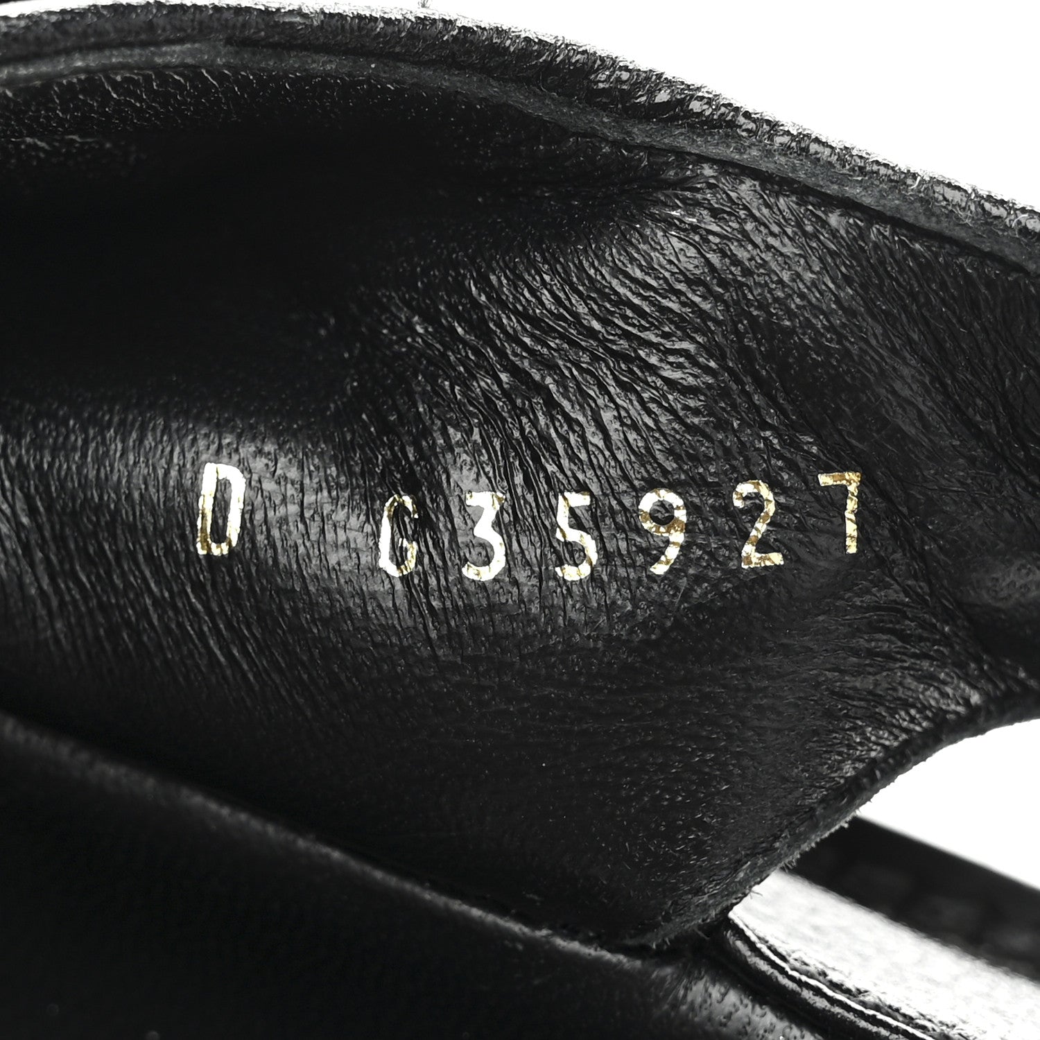 Chanel Grained Calfskin Velcro Dad Sandals 40 Black 8 of 10