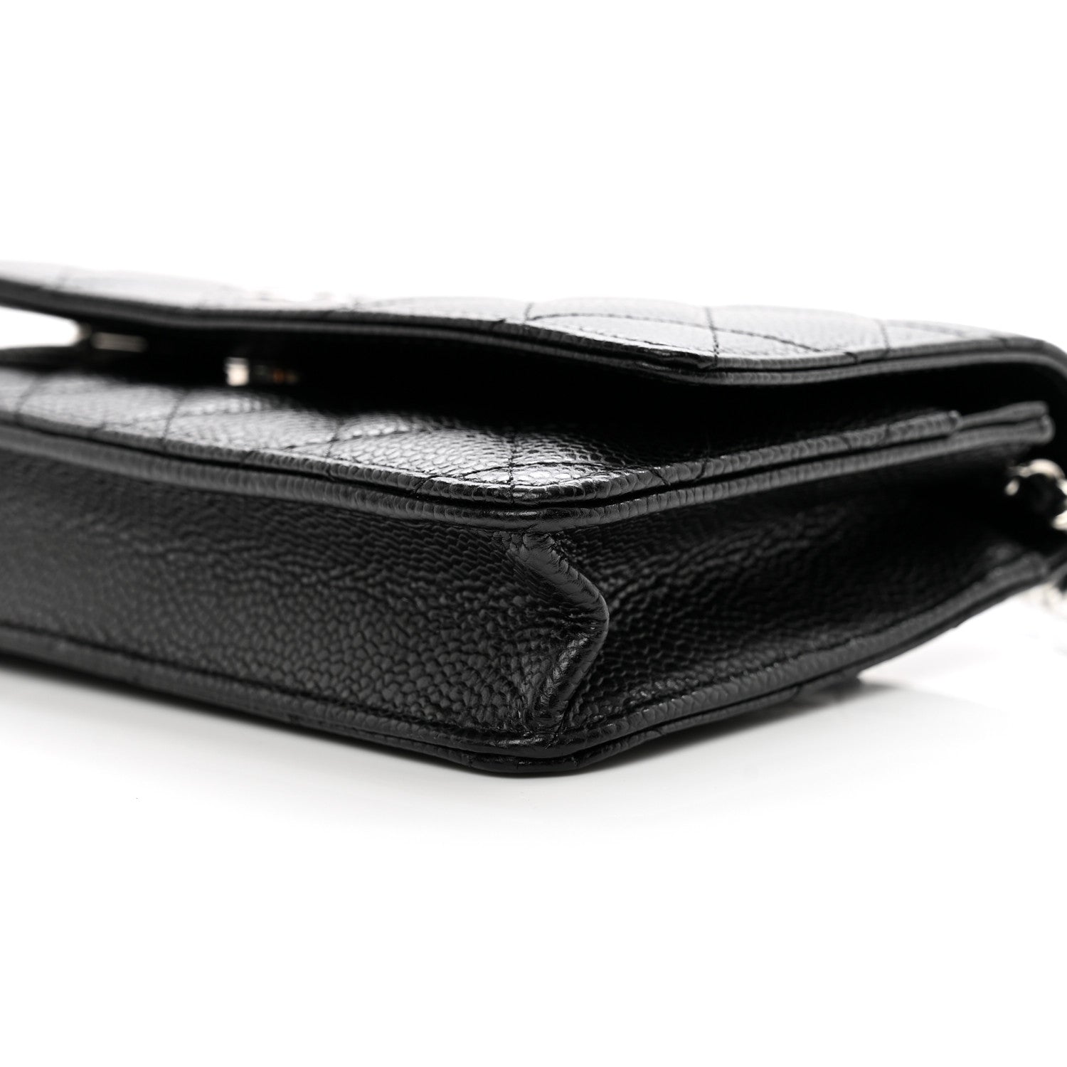 Chanel Caviar Quilted Wallet on Chain WOC Black 11 of 11
