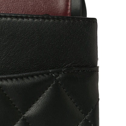 Chanel Lambskin Quilted Jumbo Double Flap Black 22 of 22