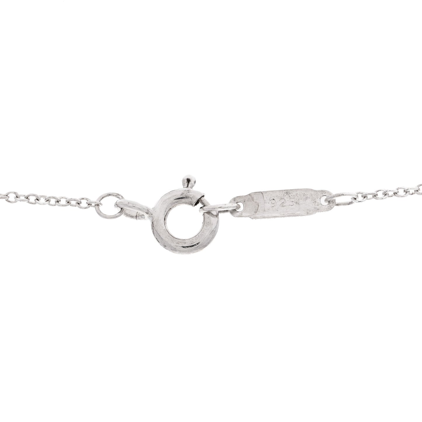 Sterling Silver Open Heart Pendant Necklace