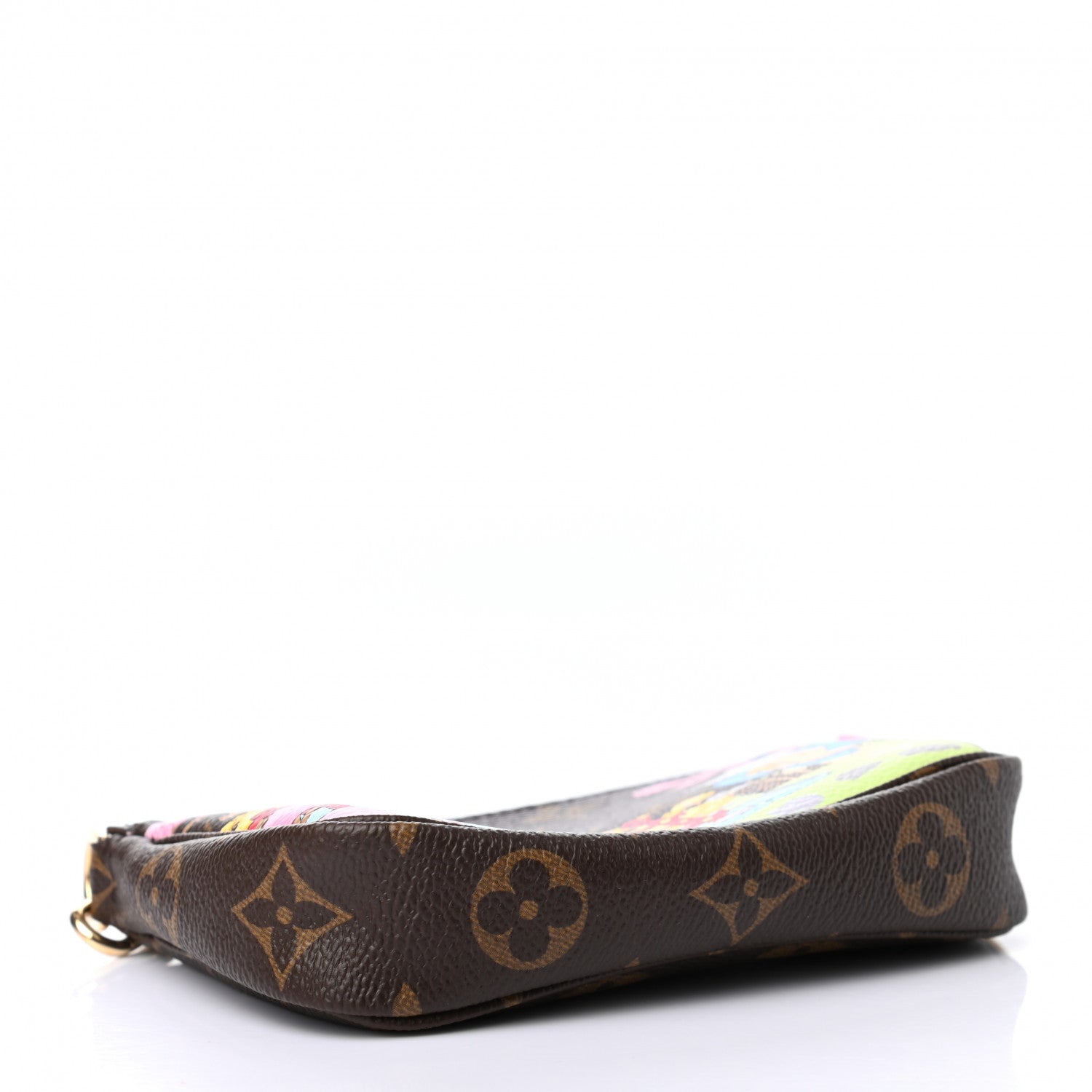 Louis Vuitton Monogram 2021 Christmas Animation Japanese Garden Mini Pochette Accessories Wisteria Pink 4 of 7