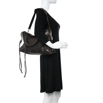 Balenciaga Agneau Classic Hardware City Cigare Fonce 2 of 19