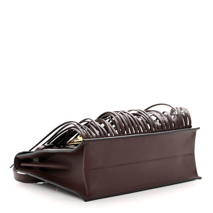 Hermes Swift Kelly Danse Anate Fringed Belt Bag Moka 4 of 11