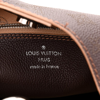 Louis Vuitton Mahina Carmel Hobo Chocolate 6 of 10