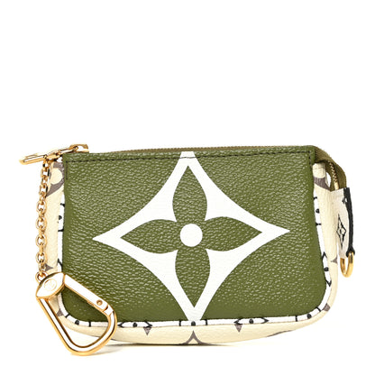 Louis Vuitton Monogram Giant Micro Pochette Accessories Kaki White 1 of 9