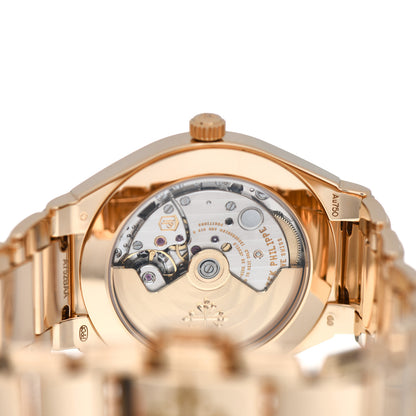 Patek Philippe 18K Rose Gold Diamond 26mm Twenty-4 Automatic Watch Brown 7300/1200R-001 4 of 5