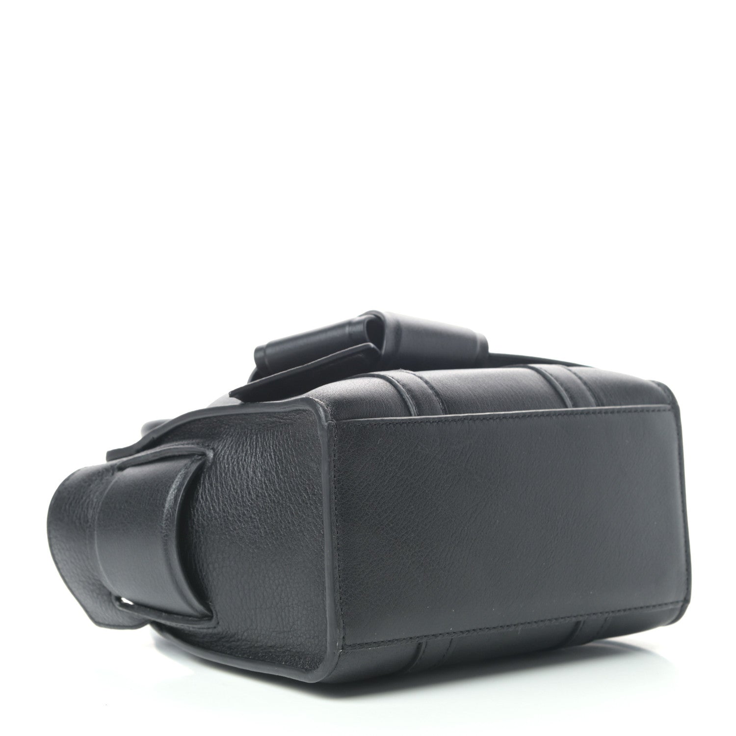 Mulberry x ACNE STUDIOS Grained Calfskin Musubi Bayswater Satchel Black 4 of 9