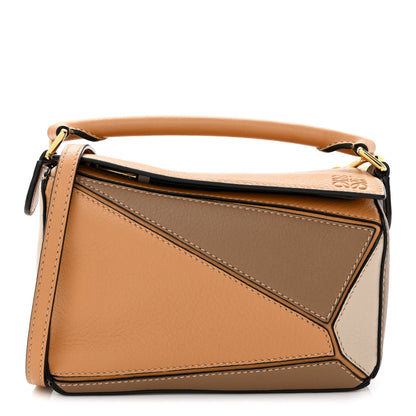 Loewe Calfskin Mini Puzzle Bag Warm Desert Mink 1 of 13