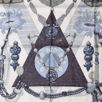 Hermes Silk Tibet Scarf 90 1 of 5