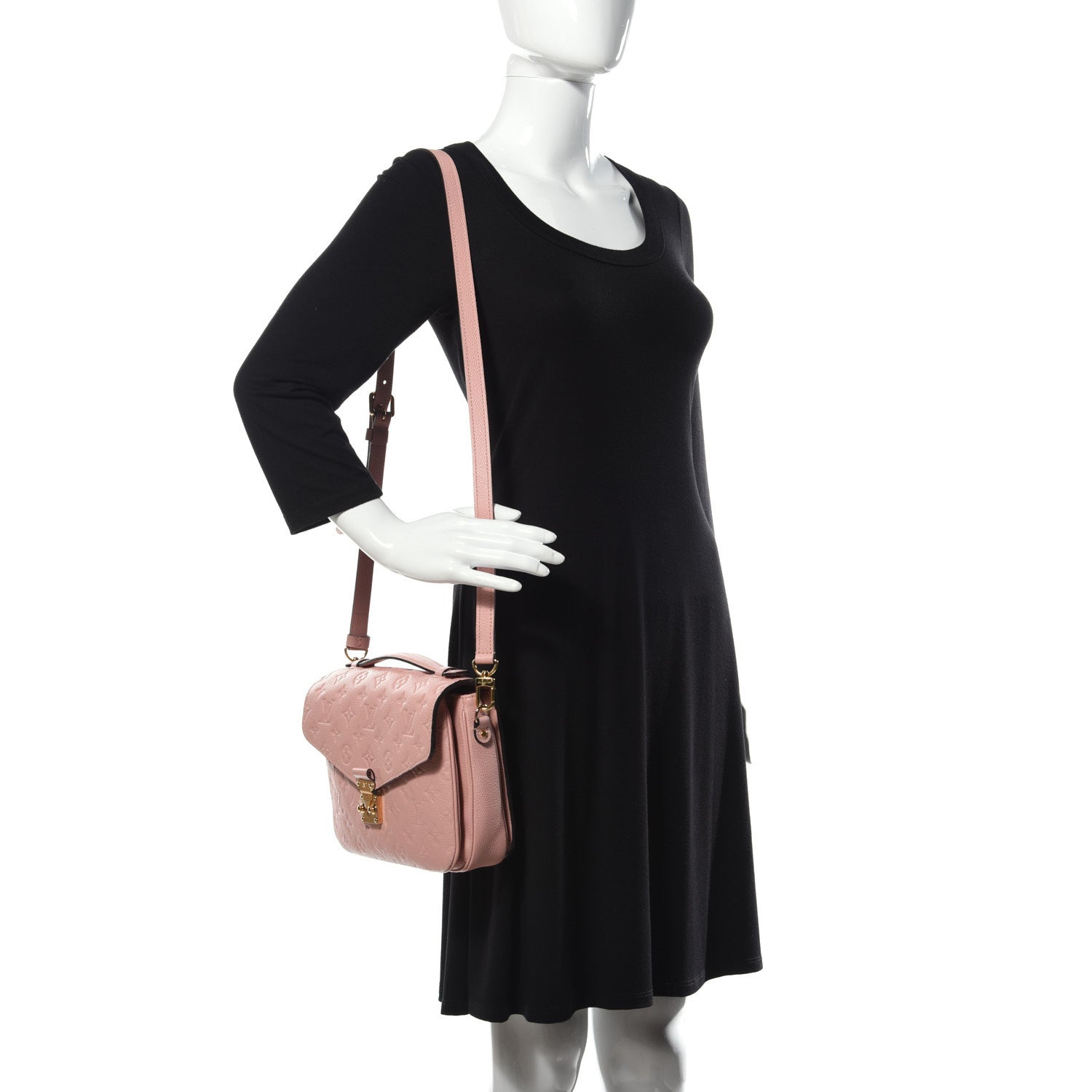 Louis Vuitton Empreinte Pochette Metis Rose Poudre 2 of 18