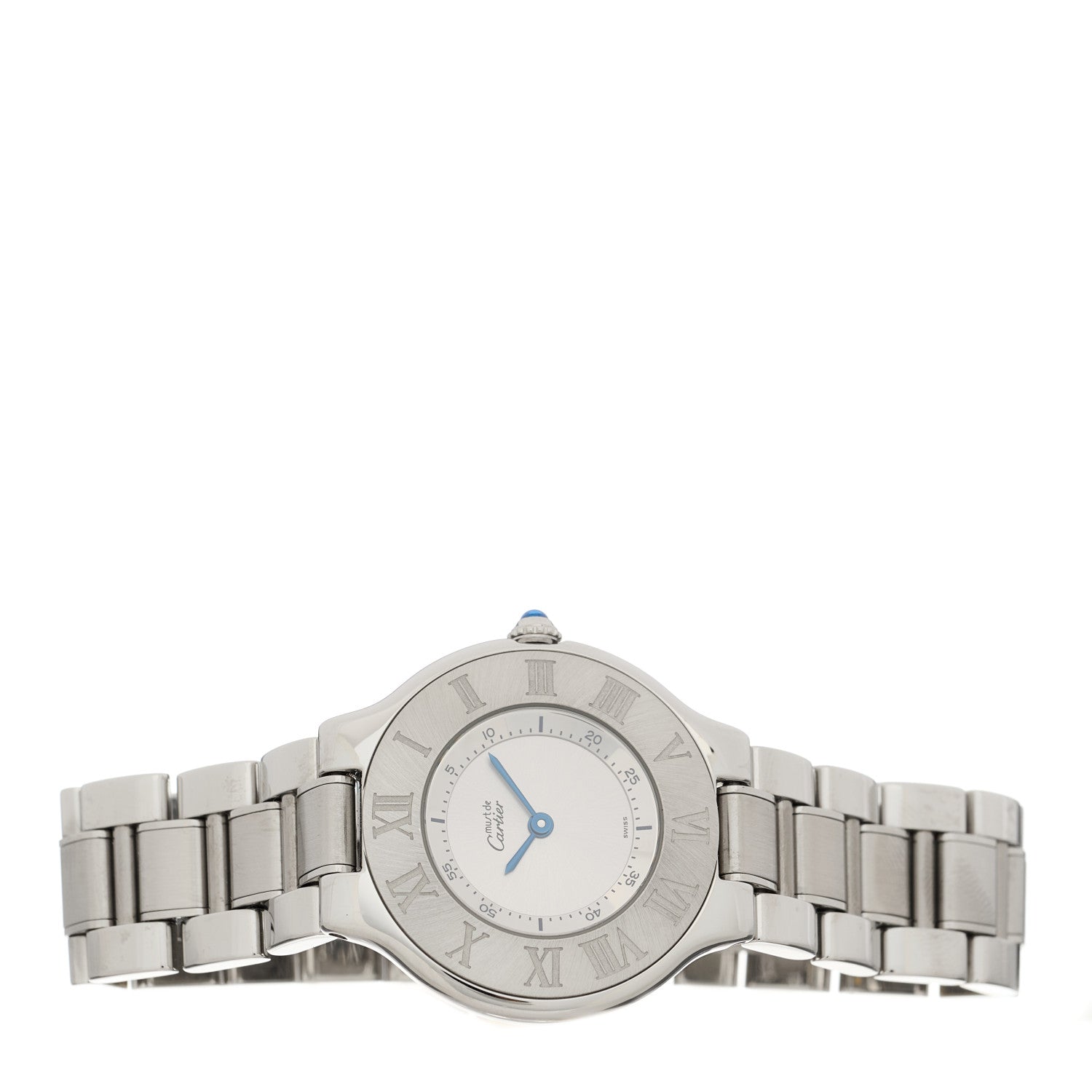 Cartier Stainless Steel 31mm Must De 21 Quartz Watch 2 of 4