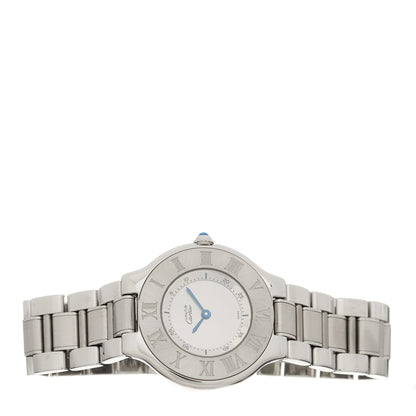 Cartier Stainless Steel 31mm Must De 21 Quartz Watch 2 of 4
