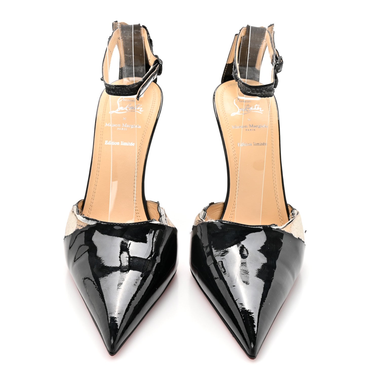 Christian Louboutin X MAISON MARGIELA Patent Bilougiela 25 Pumps