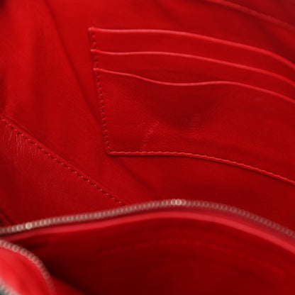 Balenciaga Calfskin XS Triangle Chain Duffle Black 10 of 11