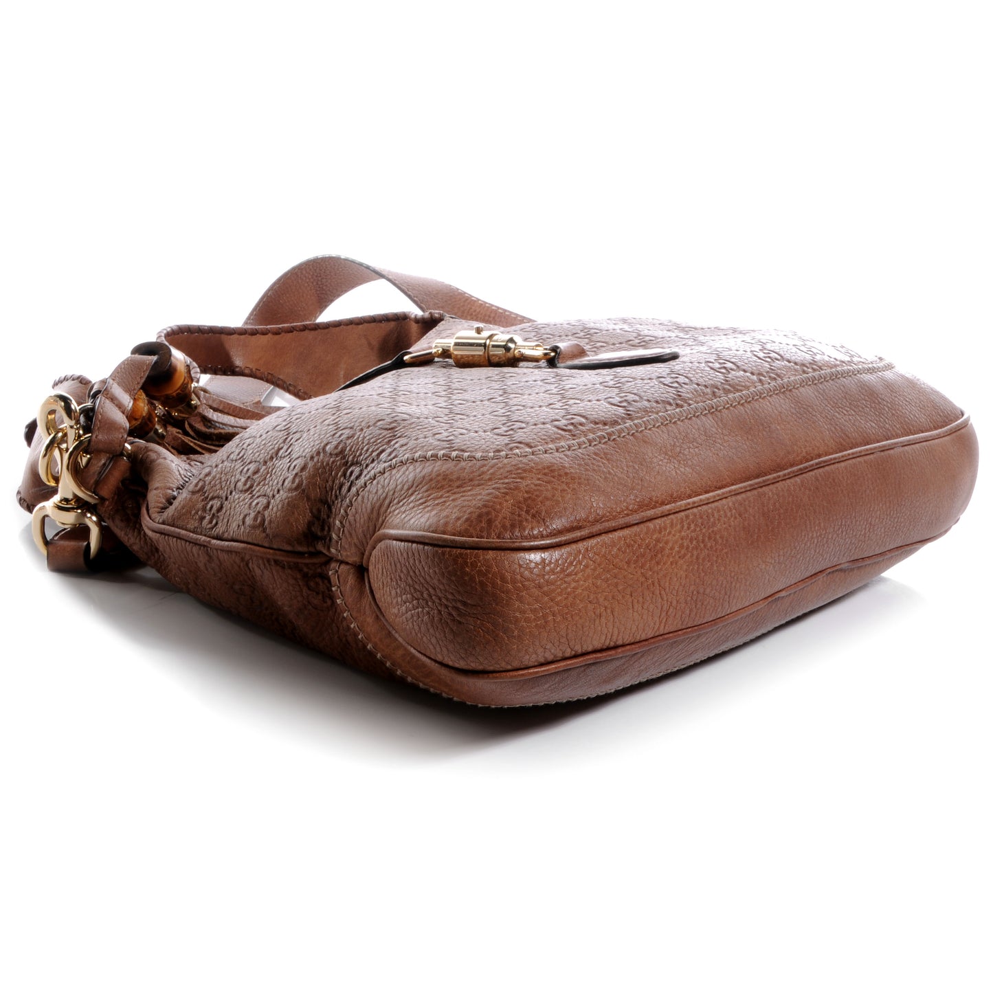 Guccissima Old Libeccio Medium New Jackie Hobo Old Naturale