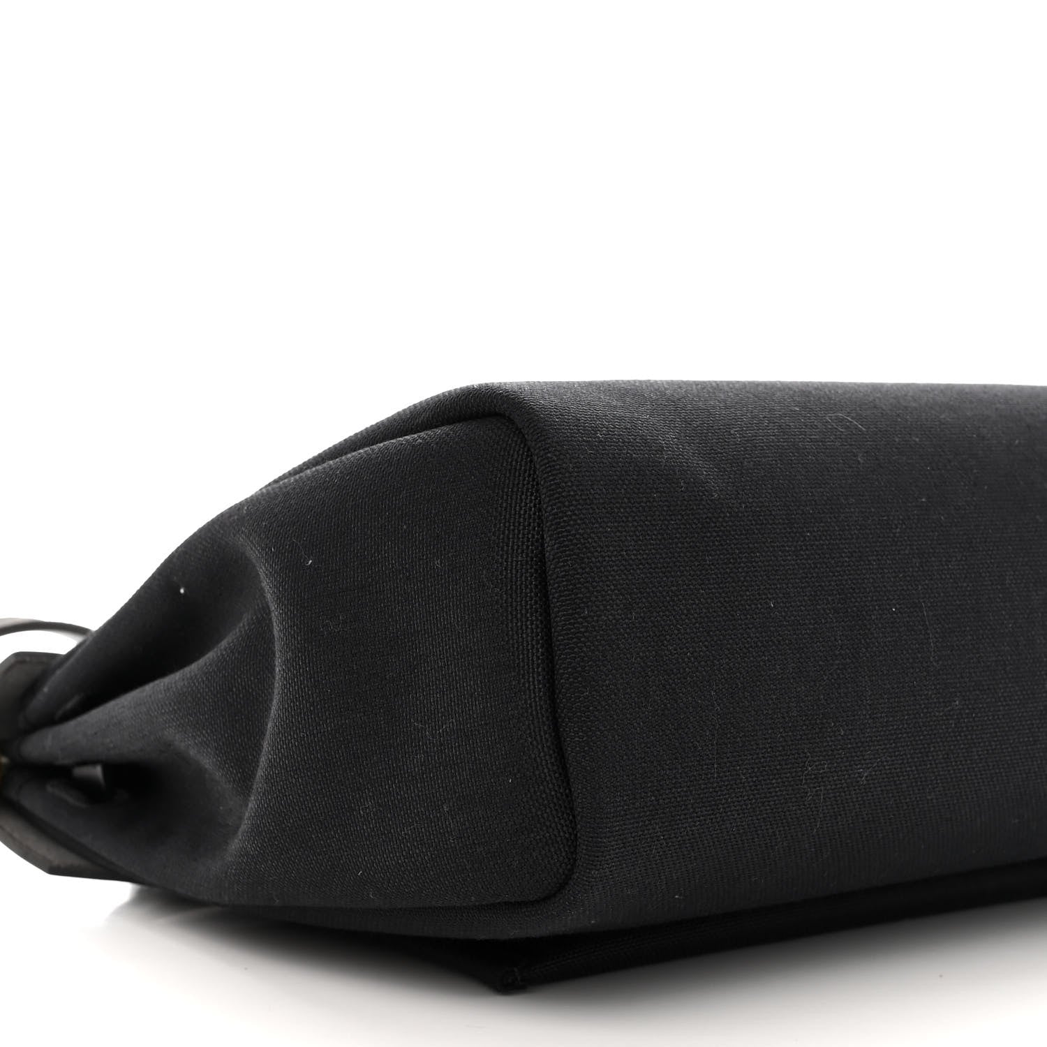 Hermes Military Toile Vache Hunter Herbag Zip PM 31 Black 10 of 12