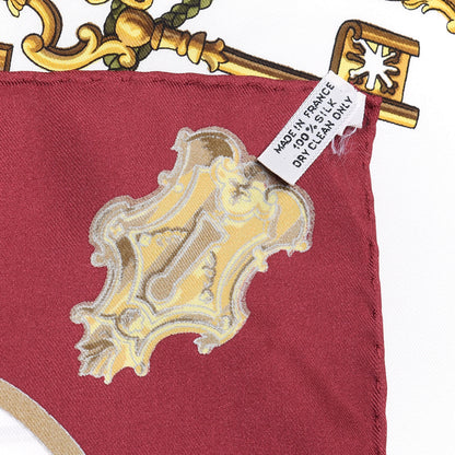 Hermes Silk Keys Les Cles Scarf 90 3 of 3