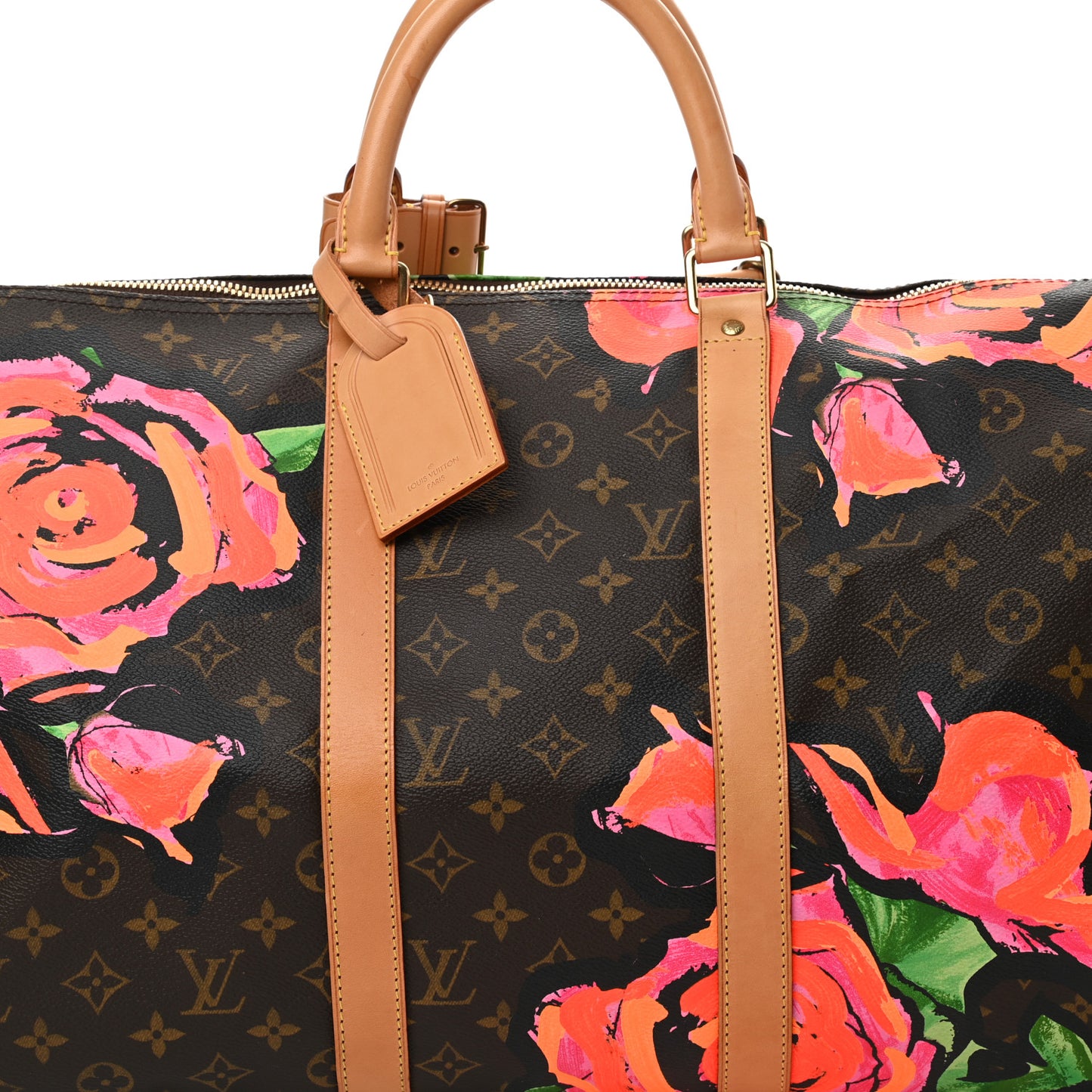 Monogram Roses Keepall 50