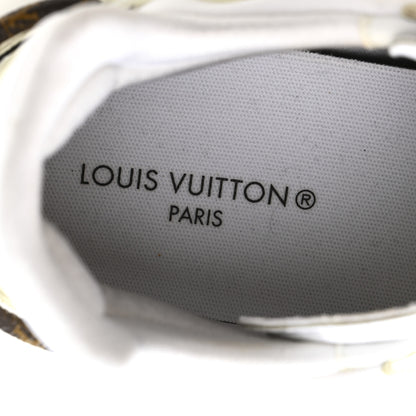 Louis Vuitton Monogram Calfskin Run 55 Sneakers 38 White 8 of 9