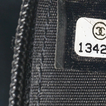 Chanel Caviar Sevruga Zip Around Wallet Black 7 of 9