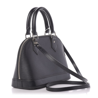 Louis Vuitton Epi Alma BB Black 3 of 9