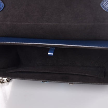 Louis Vuitton Epi Twist Shoulder Bag MM Indigo 5 of 8