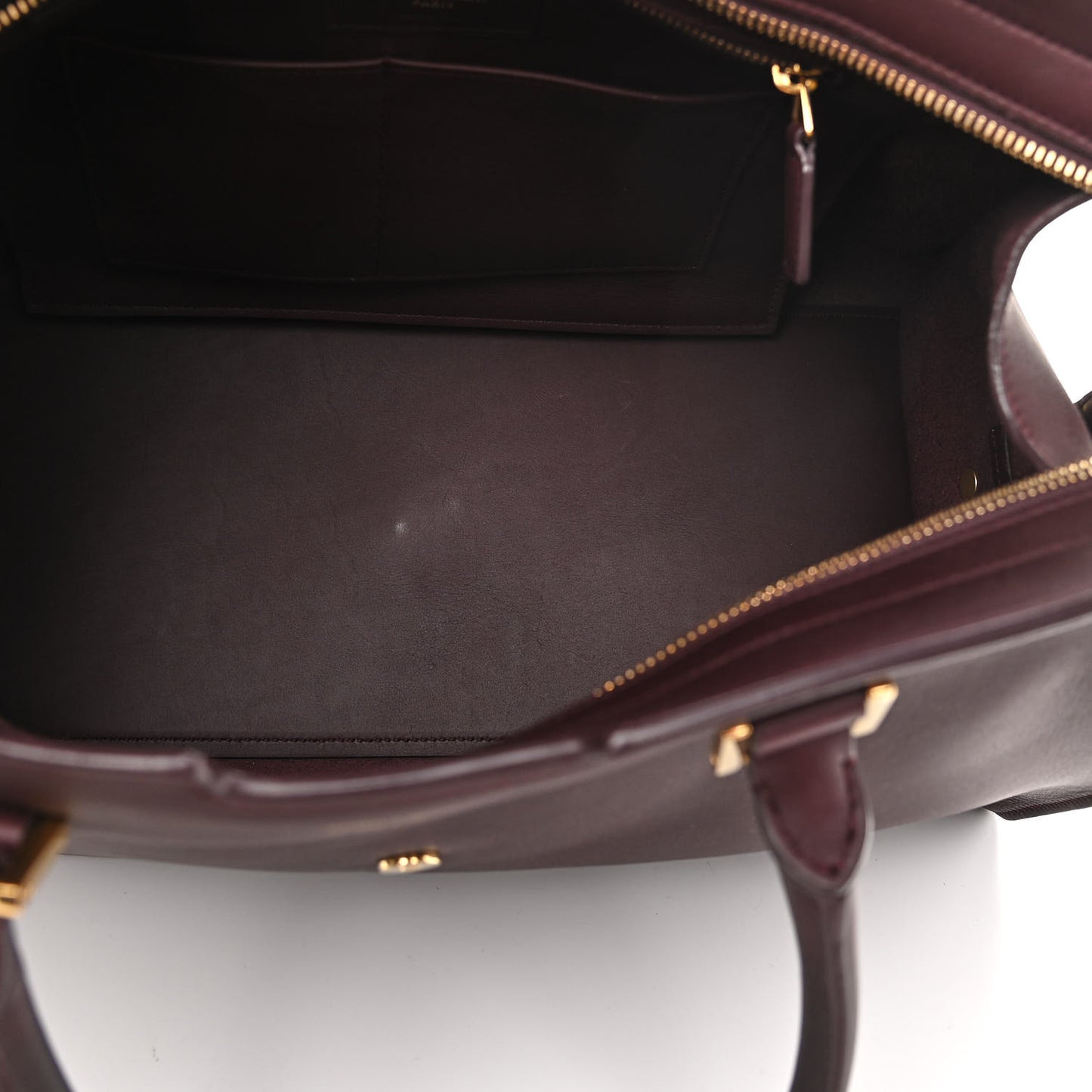 Smooth Calfskin Medium Classic Y Cabas Bordeaux