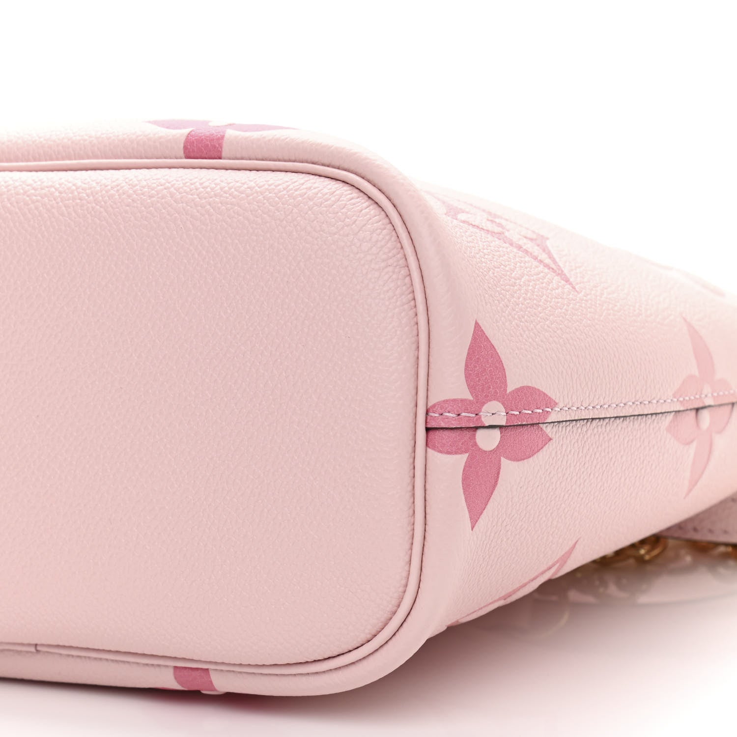 Louis Vuitton Empreinte Monogram Giant By The Pool Marshmallow Hobo PM Bouton De Rose 10 of 10