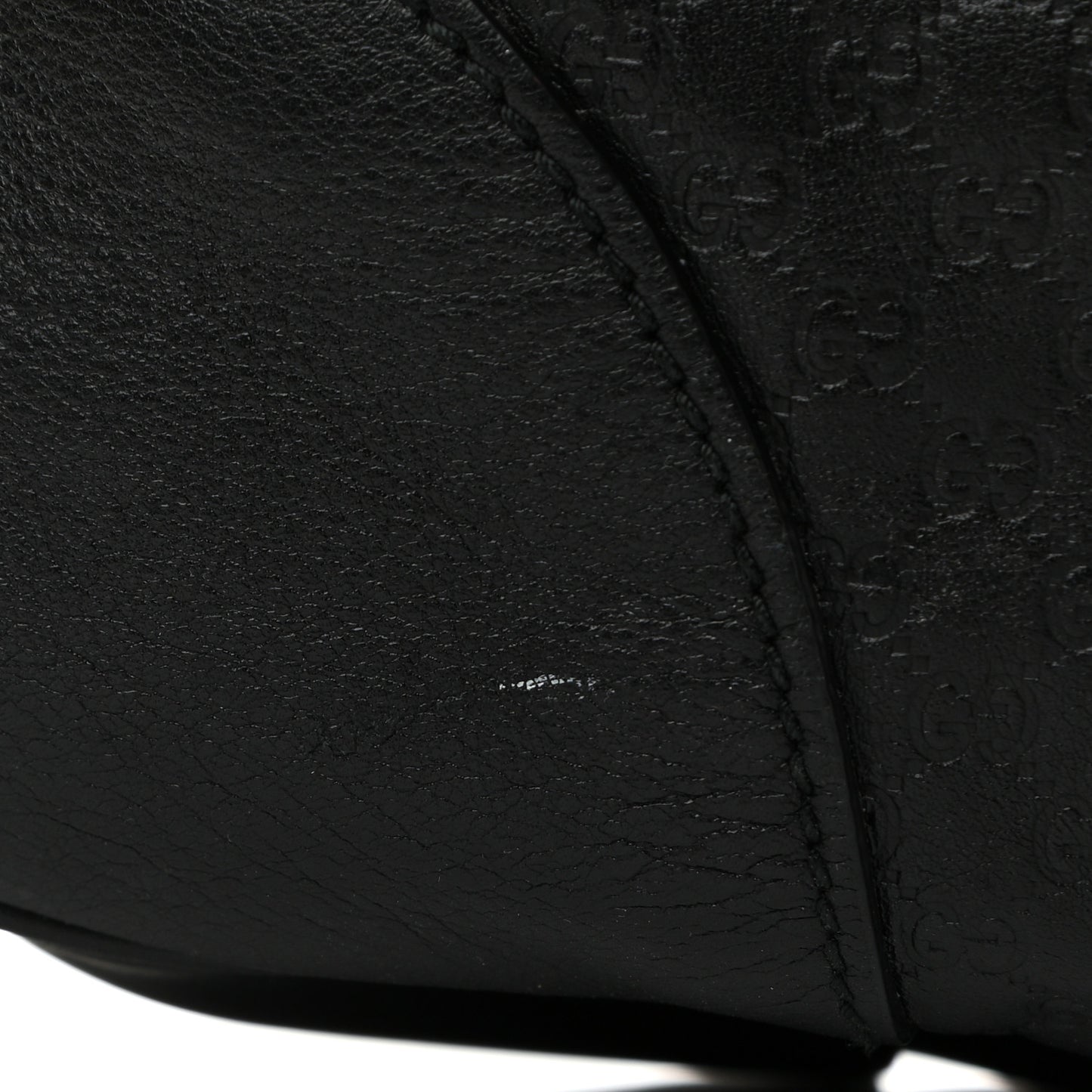 Soft Microguccissima Margaux Hobo Black