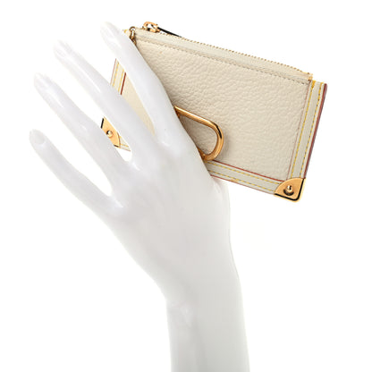 Louis Vuitton Suhali Key Pouch White 2 of 9