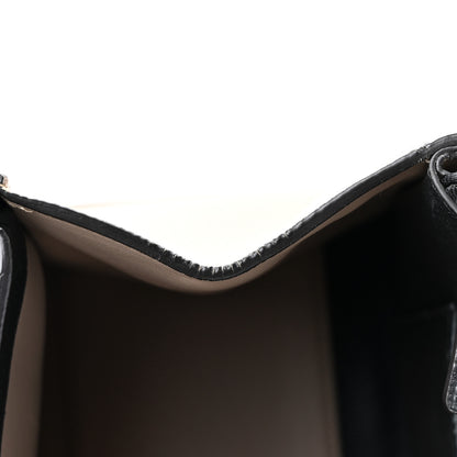 Louis Vuitton Taurillon City Steamer MM Black Beige 13 of 17