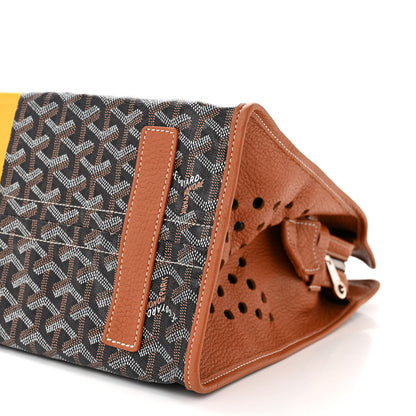 Goyard Goyardine Sac Hardy Pet Carrier PM Black Gold 10 of 10