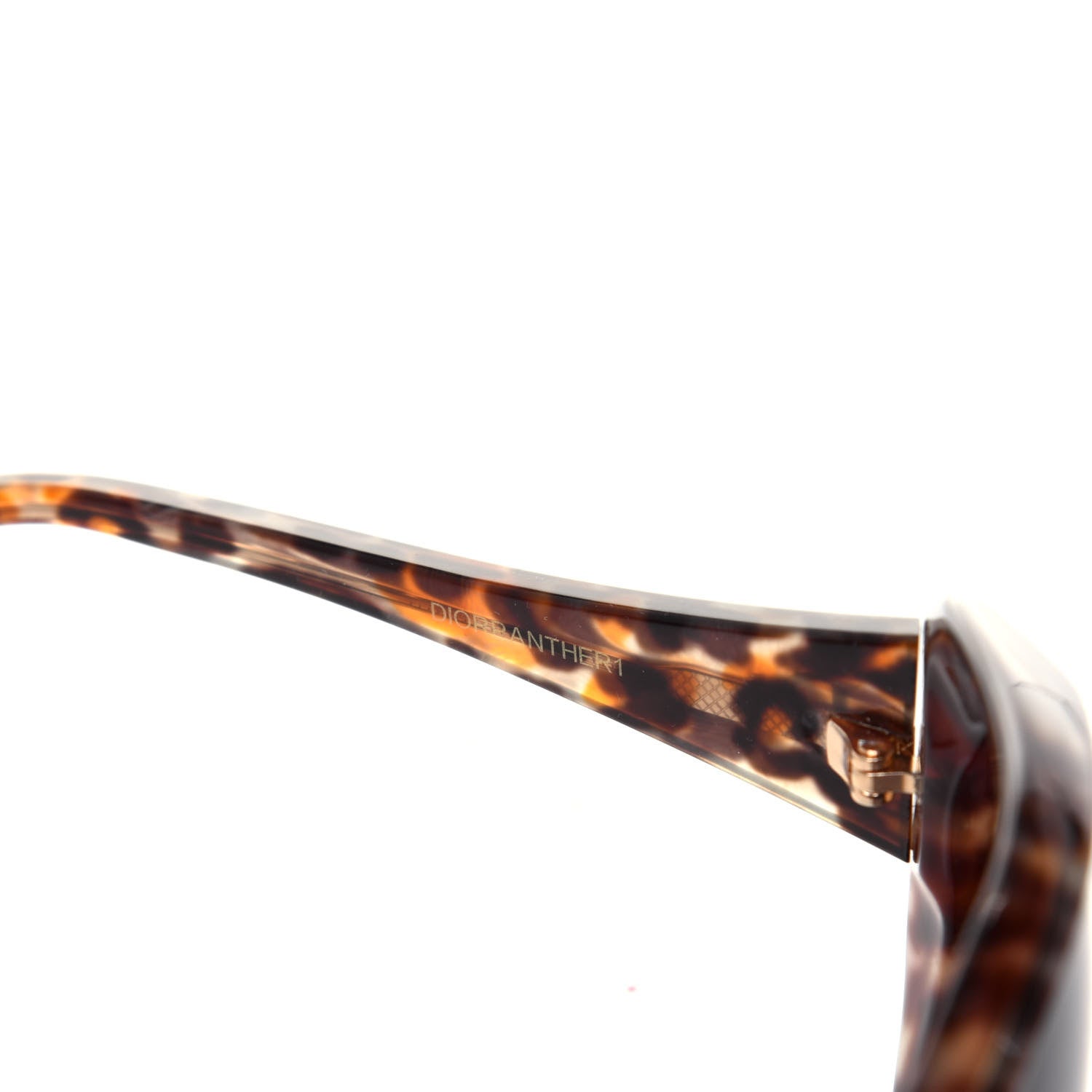 Christian Dior Acetate Panther 1 Sunglasses Tortoise 5 of 8