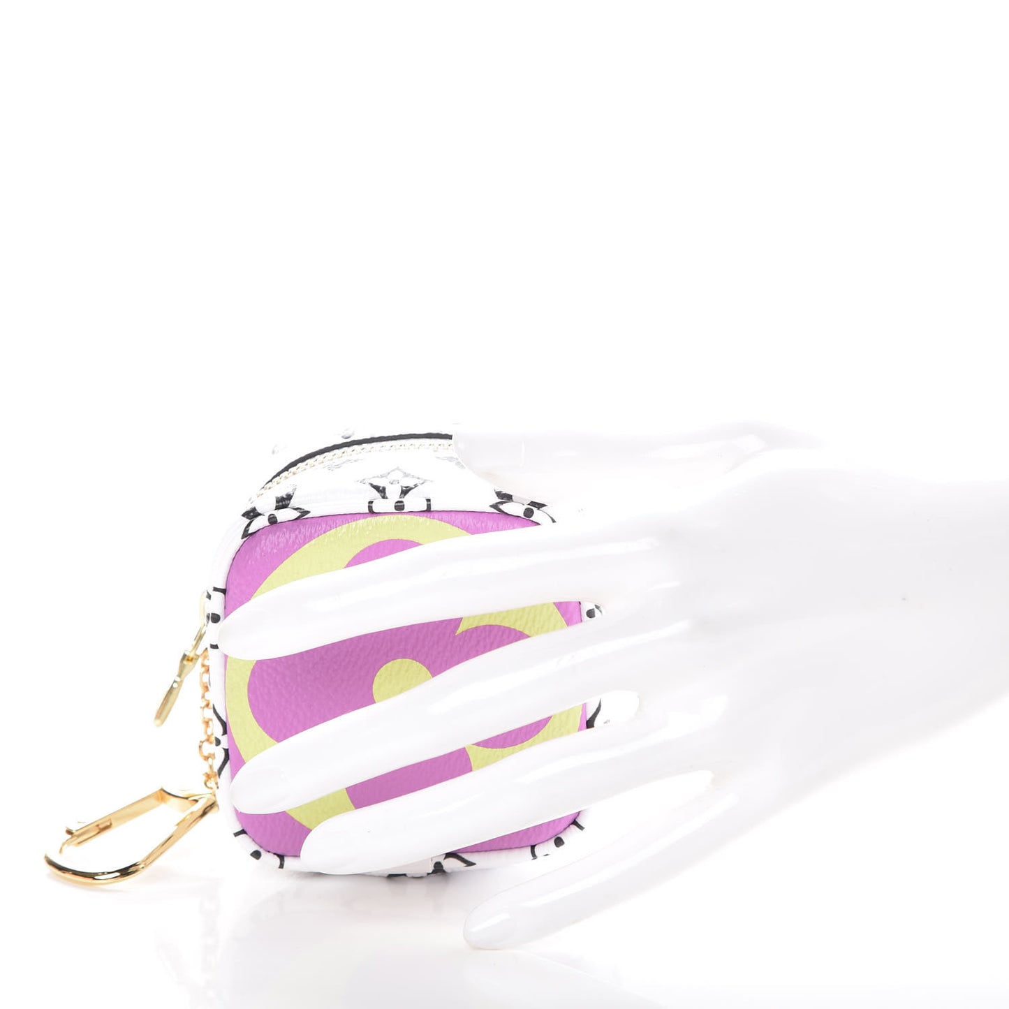 Monogram Giant Cube Coin Purse Pink