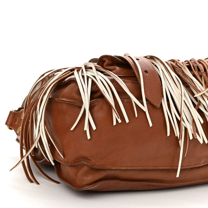 Proenza Schouler Lambskin Fringe PS1 Crossbody Pouch Dune 9 of 16