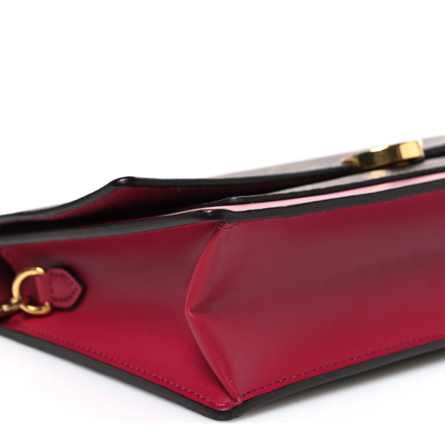 Louis Vuitton Monogram Flore Chain Wallet Fuchsia 8 of 10